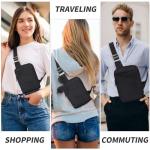 OSOCE Anti-Theft Sling Bag with RFID Pocket
