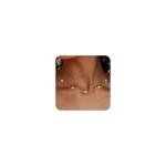 Dainty Silver Flower Choker Necklace for Women