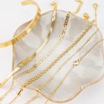 Gold Bracelet Set for Women - 6 Pieces