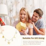 Charming Gold Shell and Moon Star Necklace