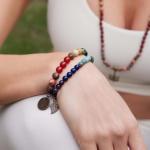 Chakra Crystal Bracelets Set for Women
