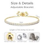 Philip Jones Gold Plated Zircondia Friendship Set