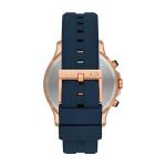 Armani Exchange Men's Chronograph Watch with Silicone Strap