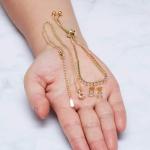 Philip Jones Gold Plated Zircondia Friendship Set