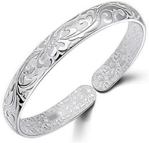 925 Sterling Silver Women's Cuff Bracelet