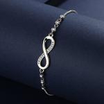 Sterling Silver Heart Bracelet for Women