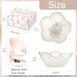 Chic White Flower Jewelry Dish for Organizing
