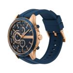 Armani Exchange Men's Chronograph Watch with Silicone Strap