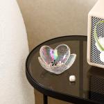 Chic White Flower Jewelry Dish for Organizing