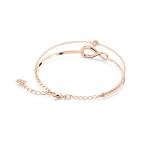 Swarovski Infinity Bangle in Rose Gold-tone