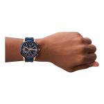 Armani Exchange Men's Chronograph Watch with Silicone Strap