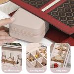 Cute Pink Travel Jewelry Box for Women