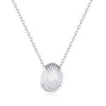 Philip Jones Sterling Silver Friendship Knot Necklace