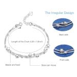 Elegant Mini Stars Beaded Charm Bracelet for Women