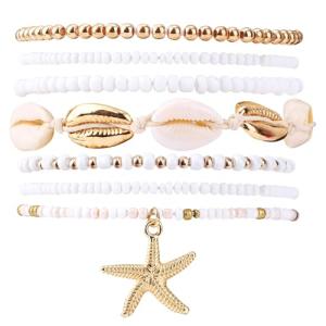 Mikovivi 7-Piece Beach Bracelet Set for Women