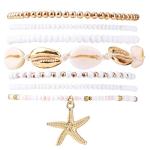 Mikovivi 7-Piece Beach Bracelet Set for Women