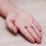 Philip Jones Sterling Silver Friendship Knot Necklace