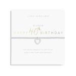 Joma Jewellery 40th Birthday Celebration Bracelet