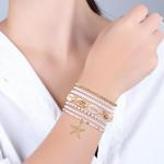 Mikovivi 7-Piece Beach Bracelet Set for Women