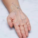 Silver Plated Friendship Set with Zircondia Crystals