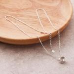 Philip Jones Sterling Silver Friendship Knot Necklace