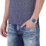 Emporio Armani Men's Silver Chronograph Watch AR11132