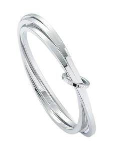 Ted Baker Silver Multi Hoop Bangle Bracelet
