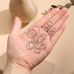 12 Pcs Surgical Steel Nose Rings & Hoops