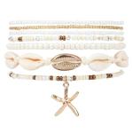 Mikovivi 7pcs Summer Beach Bracelets Set