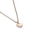Ted Baker Tiny Heart Pendant Necklace in Rose Gold