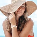 Mikovivi 7pcs Summer Beach Bracelets Set