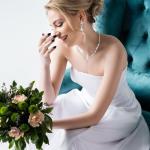 Sterling Silver 925 Bridal Jewelry Set for Women