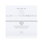 Joma Jewellery Always Remember Silver Bracelet