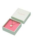 Ted Baker Tiny Heart Pendant Necklace in Rose Gold