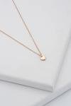 Ted Baker Tiny Heart Pendant Necklace in Rose Gold