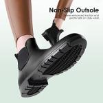Black Waterproof Ankle Wellies for Women Size 6