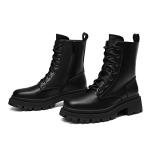 DREAM PAIRS Women's Stylish Chunky Mid Calf Boots
