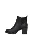 ONLY Women's Black Heeled Bootie, Size 4 UK