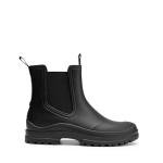 DREAM PAIRS Women's Chelsea Rain Boots - Black