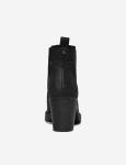 ONLY Women's Black Heeled Bootie, Size 4 UK