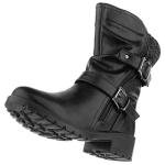Lilley Minnie Women's Black Heeled Calf Boot
