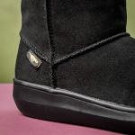 Rocket Dog Sugardaddy Black Leather Boots for Women