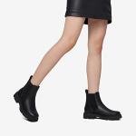 Chic Black Chelsea Boots for Women Size 5