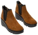 Fly London Women's Ankle Boot in Tobacco