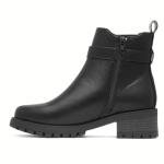 Lilley Women’s Black Zip-Up Boots, Size 5 UK