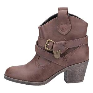 Rocket Dog Satire Dark Brown Western Boots