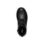 Geox J Casey Black and Pink Ankle Boots