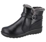 Cushion Walk Warm Lined Ankle Boots for Women