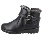 Cushion Walk Warm Lined Ankle Boots for Women