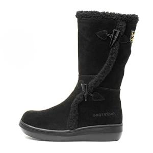 Rocket Dog Black Suede Slope Long Boots for Women